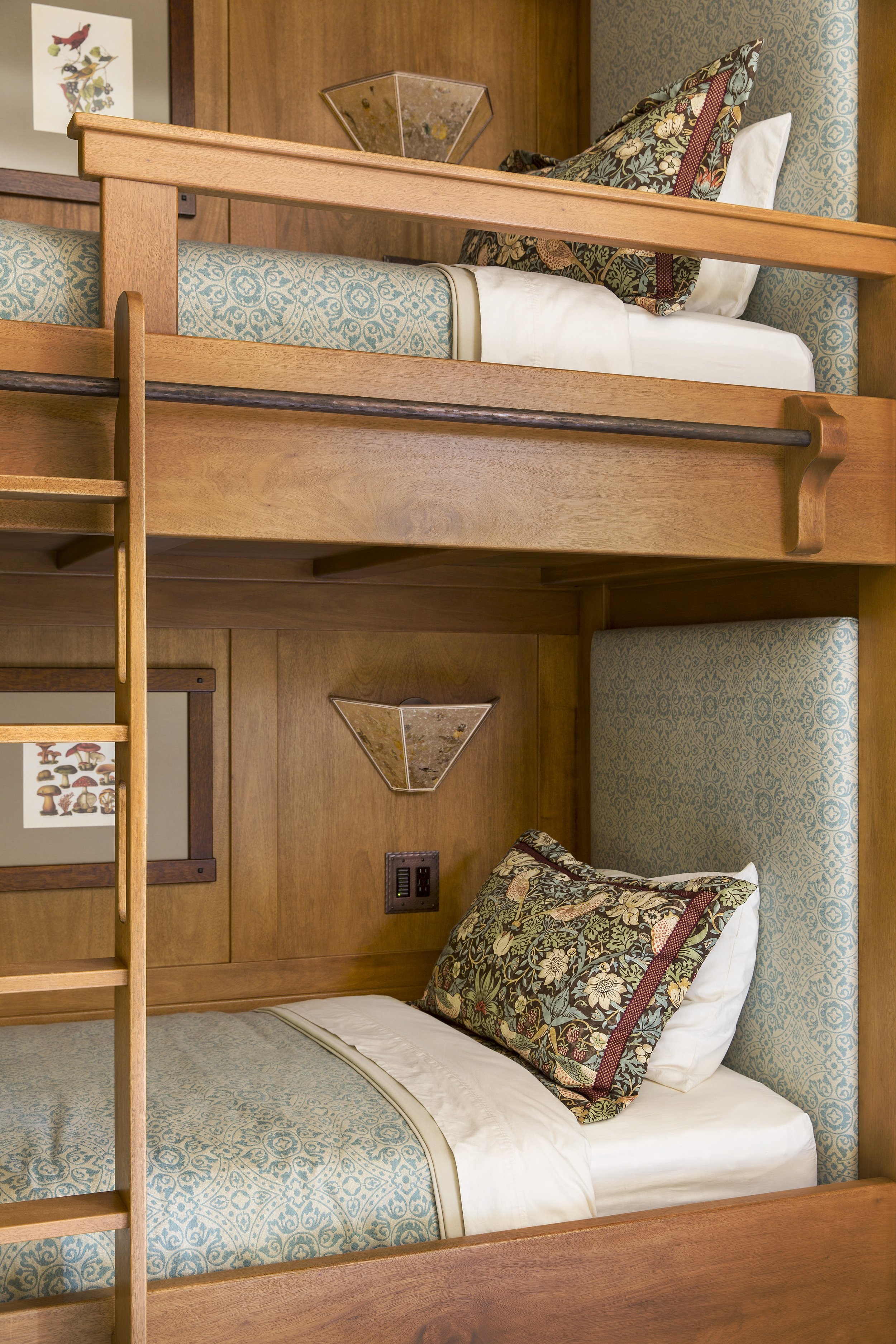 Tahoe Martis Camp, CA Custom Girls Bunk Bed