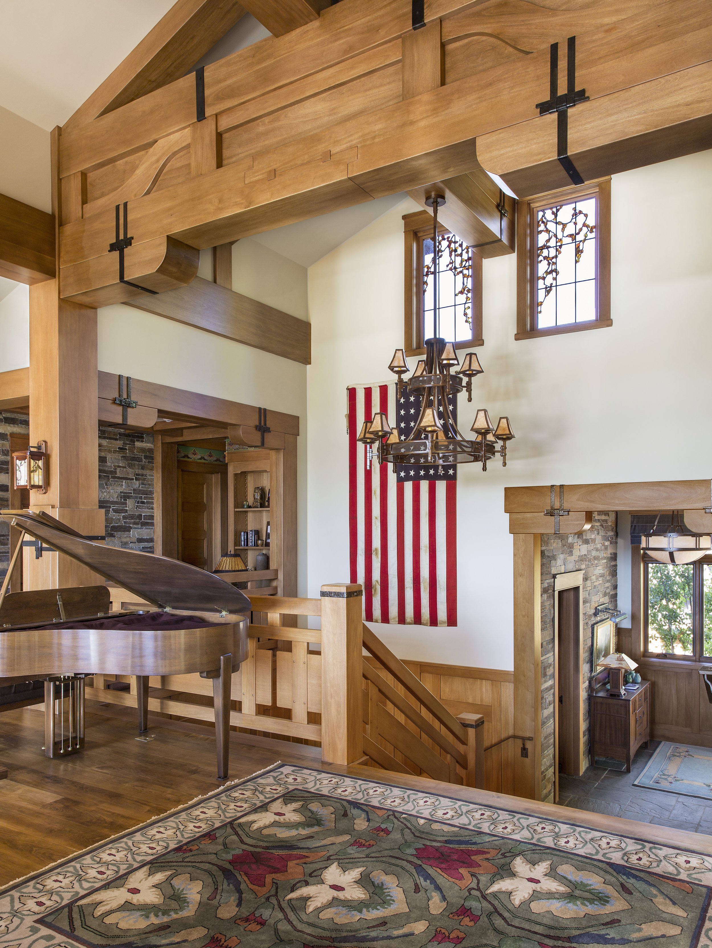 Martis Camp Tahoe, CA  Custom Pendant Lights