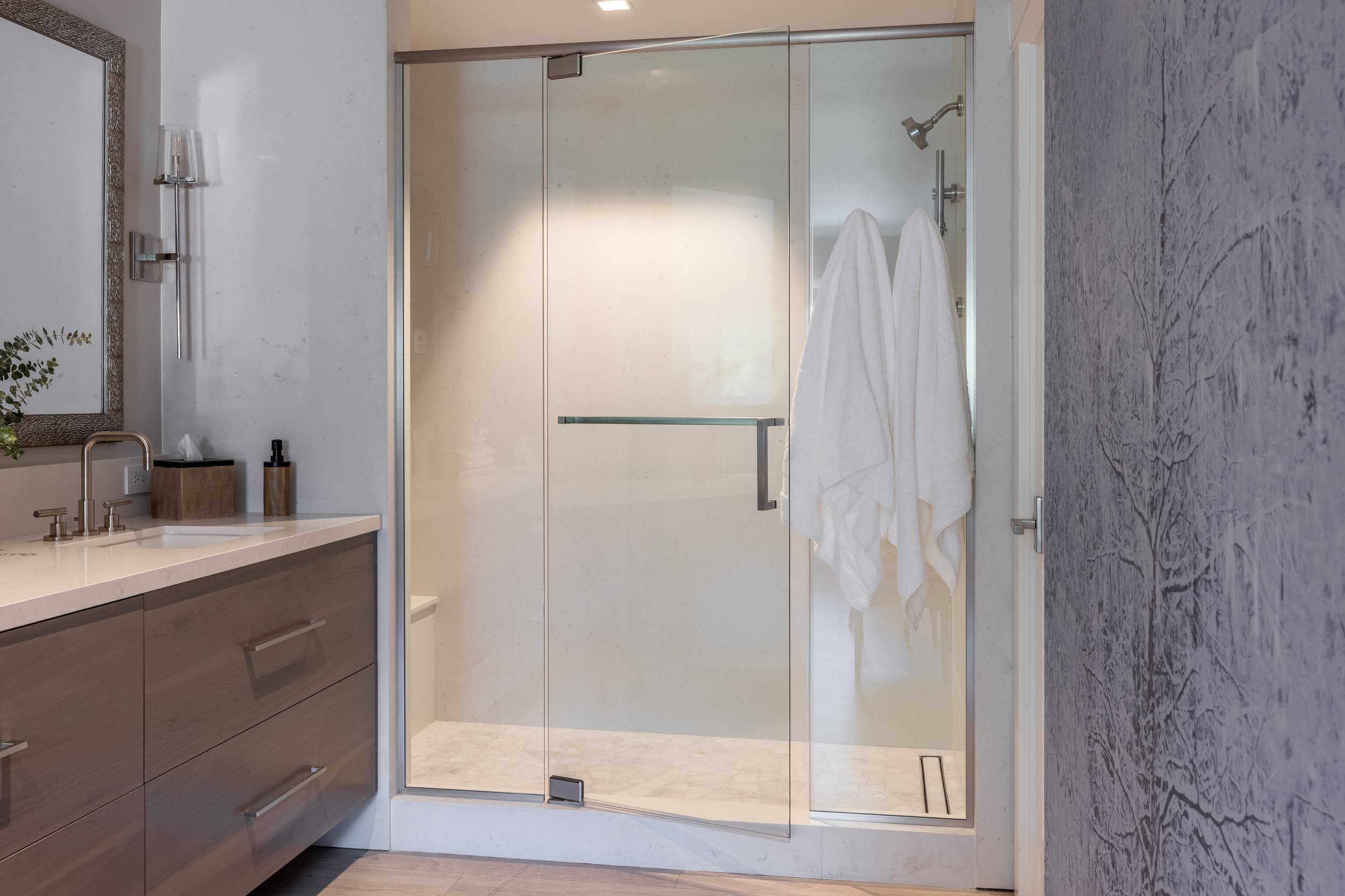 Bathroom Renovation with Custom Steam Shower in Mammoth Lakes, CA